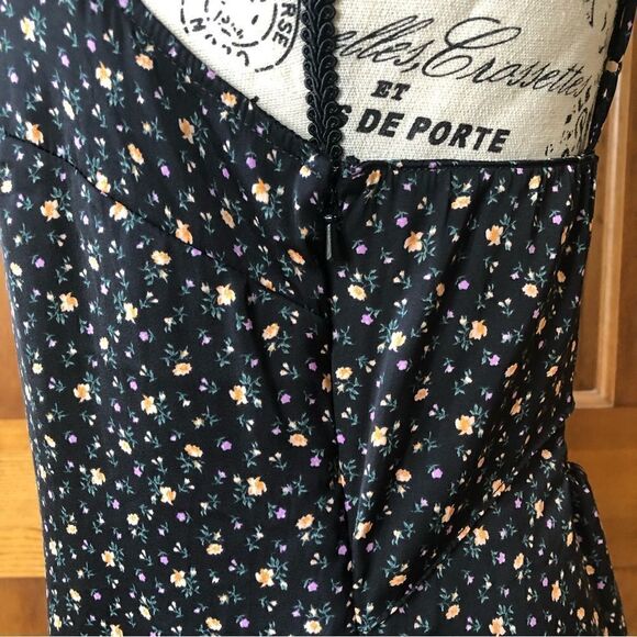 American Eagle Floral Slip Midi Dress Size M - Picture 9 of 16